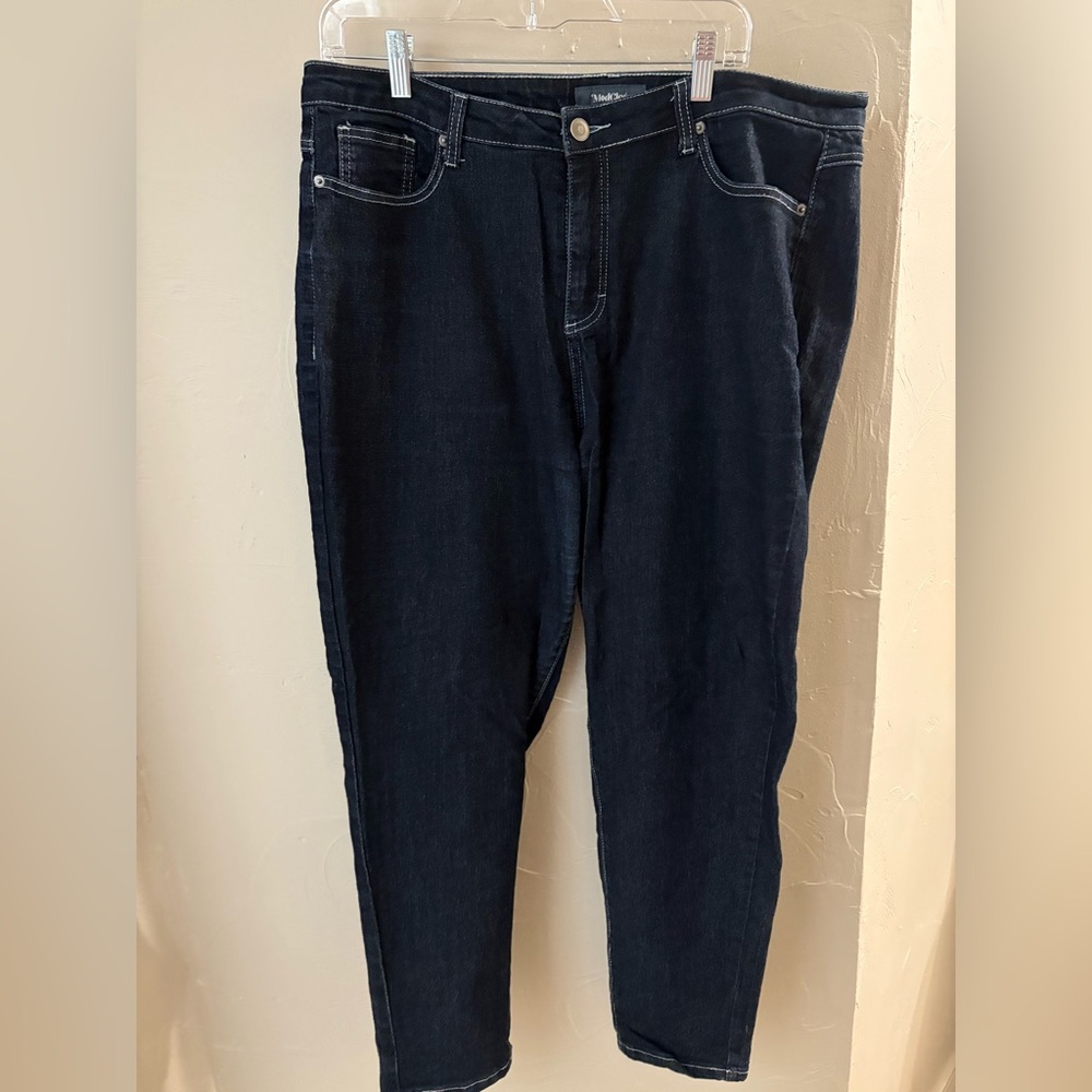 Modcloth Deep Indigo Skinny Jeans